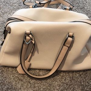 Cream colored boutique purse
